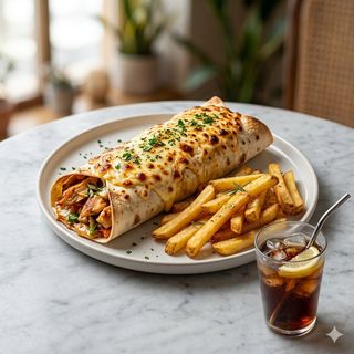 Menú Dürüm Gratinado