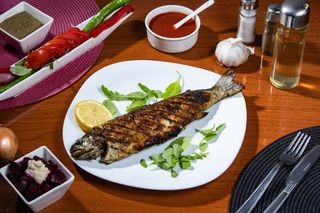 Păstrăv la grătar