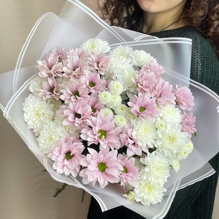 Букет із 9 Хризантем мікс