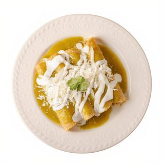 Enchilada de carne picada