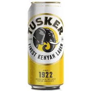 TUSKER CAN 500ML        