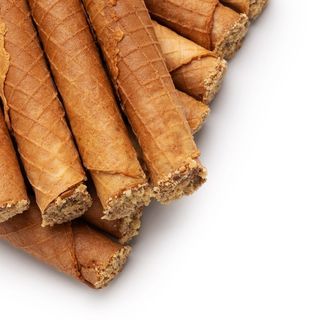 Трубочки зі згущеним молоком