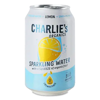 Вода газована Charlie's з соком лимону з/б (0,33л)