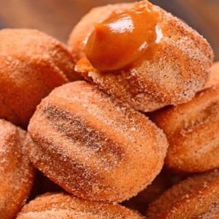 50 mini churros de doce de leite 