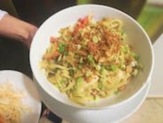 Udon curry z kurczakiem