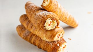 Сливочный рожок 