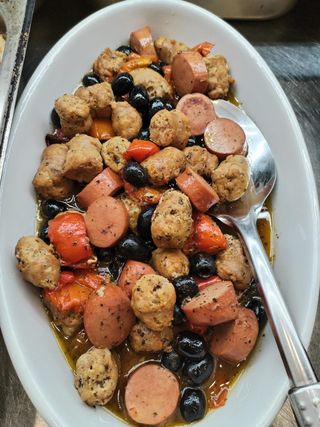 Salsiccia e patate al forno