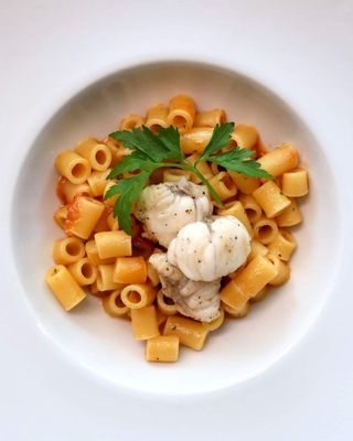 Canneroni con pescatrice