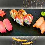 Сьомга и тон соло меню