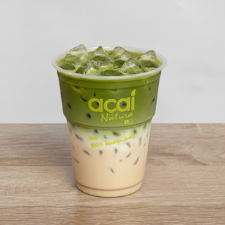 Iced Coconut Matcha Latte 