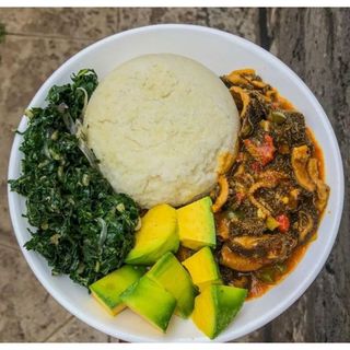 Matumbo Served With Ugali
