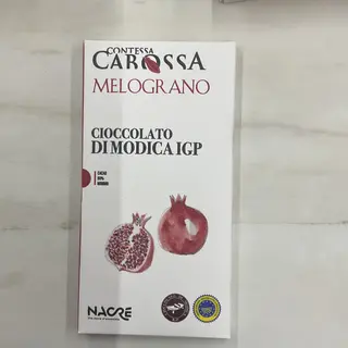 Cioccolato di Modica I.G.P. 60% Gusto Melograno
