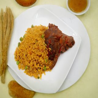 Party Jollof and Chicken - Chairman Size