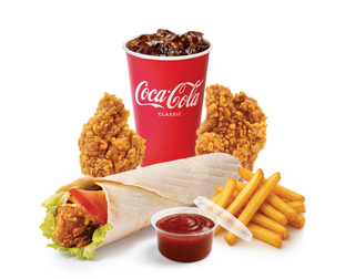 ЧИКЕН РОЛЛ ПРЕМЬЕР КОМБО УВЕЛИЧЕННЫЙ