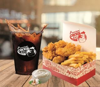 8 crispy strips mild