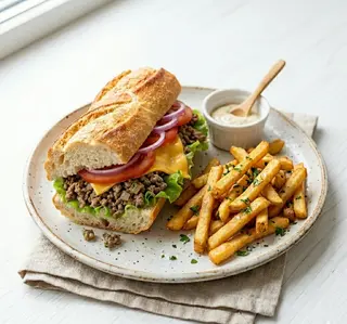 Sandwich Viande Hachée