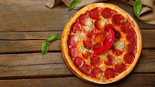 Pizza Diavola con gorgonzola Ø32cm