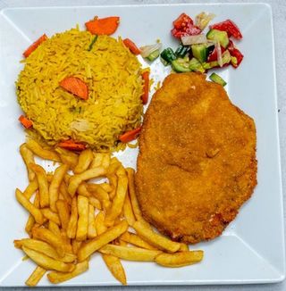 Plat Escalope Panée