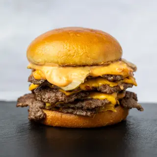 Original smash burger triple double