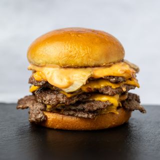 Original smash burger triple double