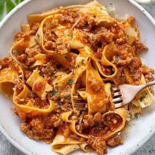 Fettucine Bologneze