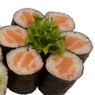 Maki łosoś 6szt