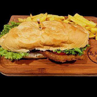 Sándwich De Milanesa De Ternera