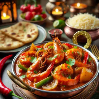 Prawn Kadai