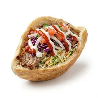 Kebab na grubym cieście
