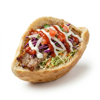 Kebab na grubym cieście