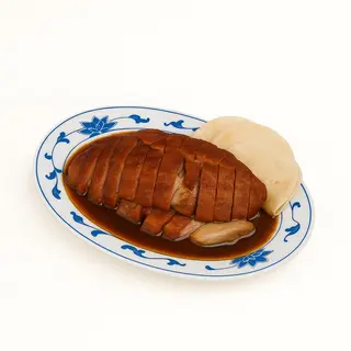 Pržena patka s palačinkama i sosom od šljiva