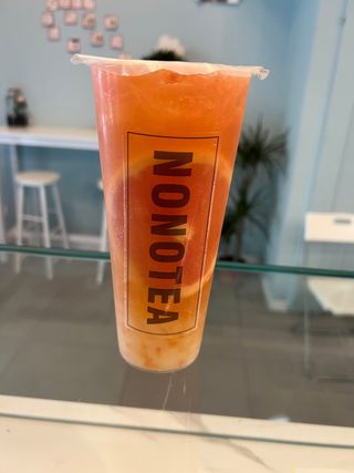 Tè verde al pompelmo rosso