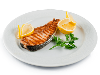 File de somon la grătar