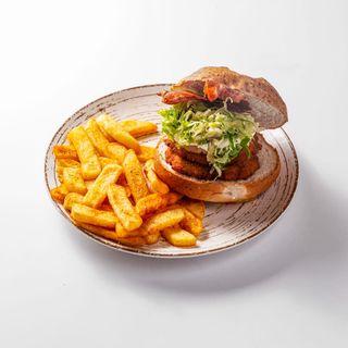 Hamburguesa Doble El Hawaiano