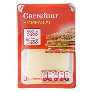 Queso Emmental Carrefour 200 Gr.