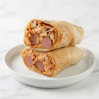 Chicken Shawarma Two Sausages