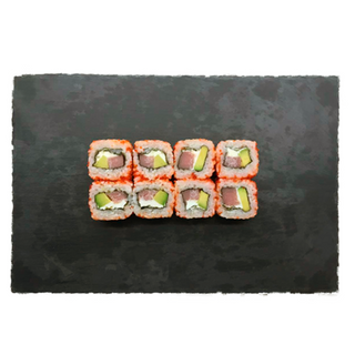 Філадельфія в ікрі тобіко з тунцем