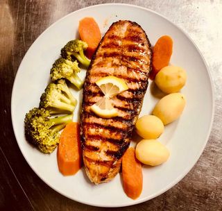 Salmão Grelhada