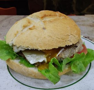 Hamburguesa a caballo
