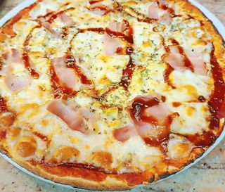 Pizze pollo (33 cm.)