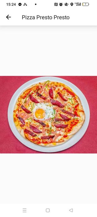 Pizza Presto Presto (30 Cm.)