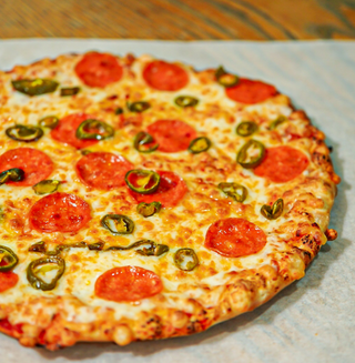 Хот Пепперони на тонком тесте 35 см 