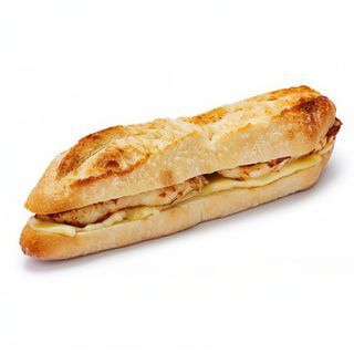 Bocadillo De Pollo Con Queso