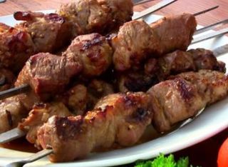 Говяжий шашлык (порция)