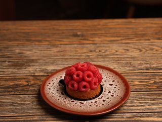 Tarte aux framboises