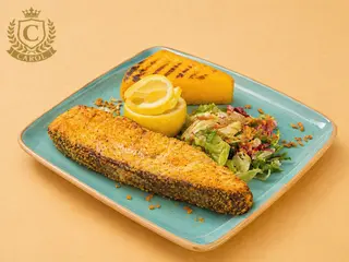 Somn prajit cu mamaliguta fripta