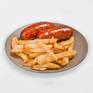 Chips and Sausage