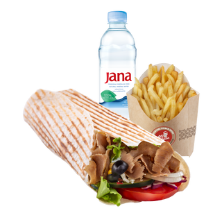 MIX KEBAB MENU TORTILJA - MALA