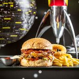 Smokey Galaxy burger