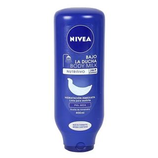 Body Milk Nutritivo Bajo La Ducha Piel Seca Nivea 400 Ml